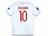 Nicola Zalewski-Польша-футболка с автографом (pol)