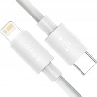 Kabel Baseus USB typ C - Apple Lightning 1,5 m biały