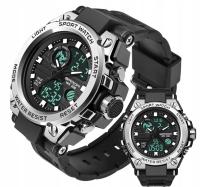 Мужские часы SANDA MILITARY LED спортивные военные