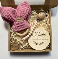 Zestaw dla niemowlaka gift box wyprawka METRYCZKA narodziny baby shower