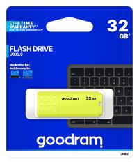 GOODRAM флешка UME2 32GB USB 2.0 желтый