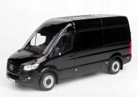 Mercedes Sprinter 2018 Black Norev 1:18 Czarny Metalowy Model Samochodu
