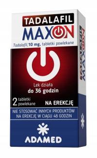Tadalafil Maxon 10 mg 2 tabl. Эрекция Потенция