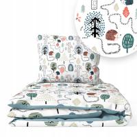 Детское постельное белье 120X160 50x70 узоры 2-элементы