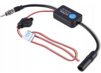 Aktywny Wzmacniacz ANTENOWY ANTENY Samochodowej RADIA FM Auta