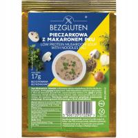 Грибной суп с лапшой с низким содержанием белка PKU 17