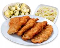 x4 Kotlet Schabowy od króla schabu Wieprzowy panierowany w natural panierce