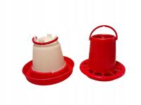 Кормушка для перепелов набор 1 кг 1,5 л