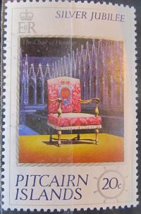 Pitcairn kolonia brytyjska stary znaczek (6/21