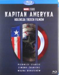 KAPITAN AMERYKA TRYLOGIA Kolekcja BLU-RAY FOLIA