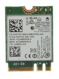 Karta Modem WIFI Intel Dual Band Wireless-AC 7265 7265NGW