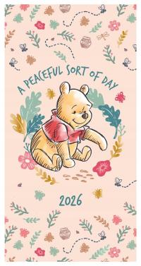 Kubuś Puchatek 17,5x9 KALENDARZ 2026 kalendarz książkowy kalendarium planer