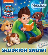 Щенячий патруль сладких снов светится в темноте ночи