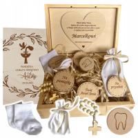 Святое Крещение сувенир предметы первой необходимости для мальчика девочки Крещение подарочная коробка