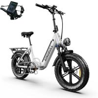 Мужской / женский складной электрический велосипед Literider 90km 48V/15A 20