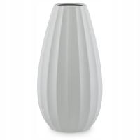 Большая керамическая ваза для цветов растения 33,5 серый