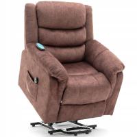 Elektryczny fotel masujący sofa ogrzewaniem i wibracjami dla osób starszych