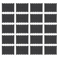 20 sztuk łucznictwo strzałka stojak EVA czarny prostokątny 12 strzał V9