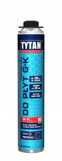 Пеноклей для пластин G-K Titanium 830ml клей для regips