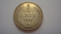 Moneta Łotwa lats 1924 stan 2