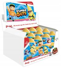 Итальянские шоколадные яйца с сюрпризом STUMBLE GUYS картонная коробка 24 шт x 20 г