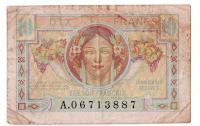 Banknot, Francja 10 franków 1947