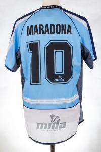 Maradona - koszulka z pożegnalnego meczu Argentyna - reszta świata (zag)