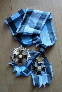 PSZnZ ORDER VIRTUTI MILITARI 1 KLASY + GWIAZDA, Picchiani & Barlacchi