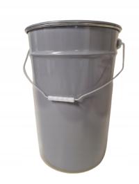 Ведро металла 25L крышка полосы