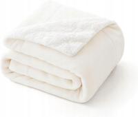 MIULEE Sherpa Przytulny koc polarowy, ciepły 150x200cm