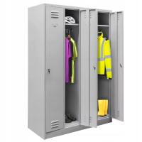 Шкаф 180КС120КС50КМ Мега-м металла рабочей одежды безопасности 4 дверей