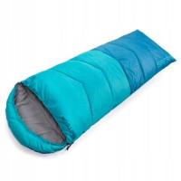 Śpiwór Turystyczny Duży Ciepły Koperta Kołdra Kempingowy Pod Namiot METEOR