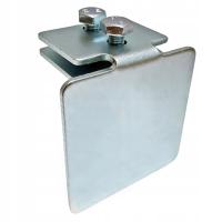 Zakończenie zaślepka profilu bramy przesuwnej 80