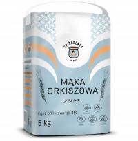 MĄKA ORKISZOWA 5KG jasna Typ 650 POLSKA chlebowa ORKISZ - Spiżarenka&ToTa!