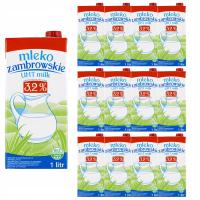 Замбровское молоко UHT 3,2% 1 л x 12 штук