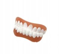 Tymczasowa proteza silikonowa natychmiastowy uśmiech sztuczne zęby