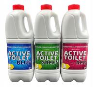 KONCENTRAT DO TOALET CHEMICZNYCH 3X2L ZESTAW PŁYNÓW ACTIVE