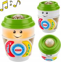 MATTEL FISHER-PRICE MUZYCZNY KUBECZEK KAWY KUBEK MÓWI ŚPIEWA PO POLSKU