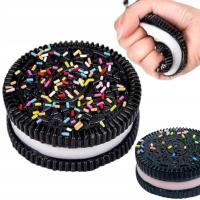 Oreo мягкая игрушка антистресс печенье Таба сенсорная игрушка резина 6 см