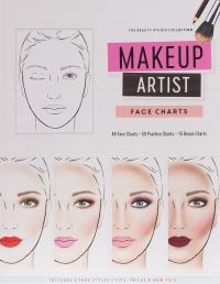 Reyna, Gina M Makeup Artist Face Charts (Beauty Studio Collection)