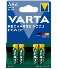 Akumulator NiMH VARTA 4szt 1,5V 1,2V 1000mAh R3 AAA