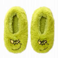 GRINCH Ciepłe kapcie paputki pluszowe ABS 39-42 Dr.Seuss Święta prezent