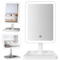 КОСМЕТИЧЕСКОЕ ЗЕРКАЛО С ПОДСВЕТКОЙ БЕСПРОВОДНОЕ СВЕТОДИОДНОЕ ЗЕРКАЛО ДЛЯ МАКИЯЖА PRO