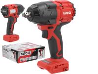 YATO АККУМУЛЯТОРНЫЙ УДАРНЫЙ ГАЙКОВЕРТ БЕЗЩЕТОЧНЫЙ 18V 800NM YT-827793