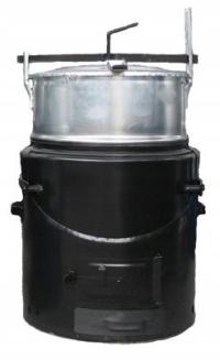 ПАРНИК С ШАМОТОМ ОЦИНКОВАННЫЙ 60 Л