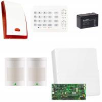 ZESTAW ALARMOWY DO DOMU PARADOX 2 CZUJKI RUCHU PIR PRO PLUS SPECTRA