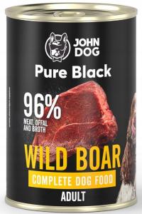 John Dog Pure Black Adult Wild Boar 400 g