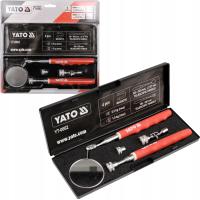 YATO ZESTAW INSPEKCYJNY LUSTERKO CHWYTAK TELESKOPOWY MAGNETYCZNY 3 KOŃCÓWKI