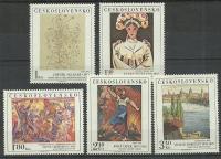 Czechosłowacja 1975 Mi 2294-2298 Czyste **