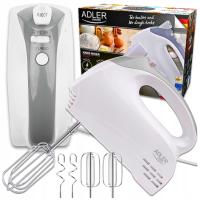 MIKSER RĘCZNY ROBOT KUCHENNY WIELOFUNKCYJNY MOCNY TURBO 5 PRĘDKOŚCI ZESTAW